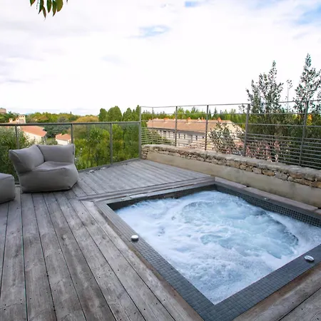 House With Pool, Jacuzzi And Sauna Near Avignon *