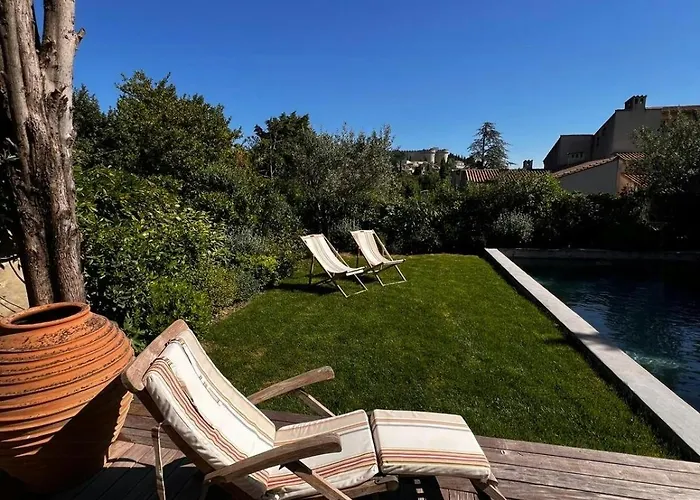House With Pool, Jacuzzi And Sauna Near Avignon Villeneuve-lès-Avignon